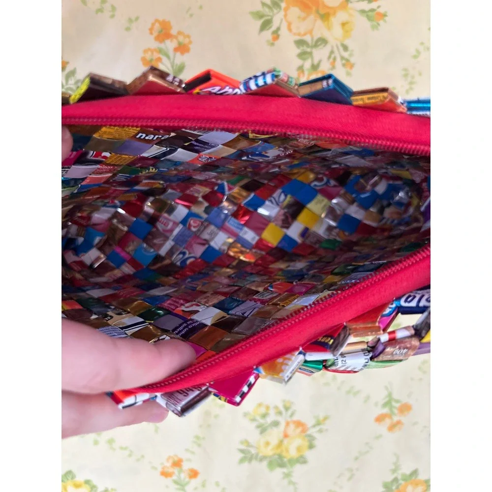 Fun Colorful Wrapper Shoulder Bag - Picture 2 of 5